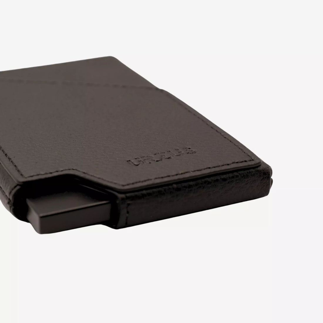 Tarjetero Ultra Delgado con Protección RFID Black US501, vista frontal 1 — ideal para organizar tarjetas, de Urzus