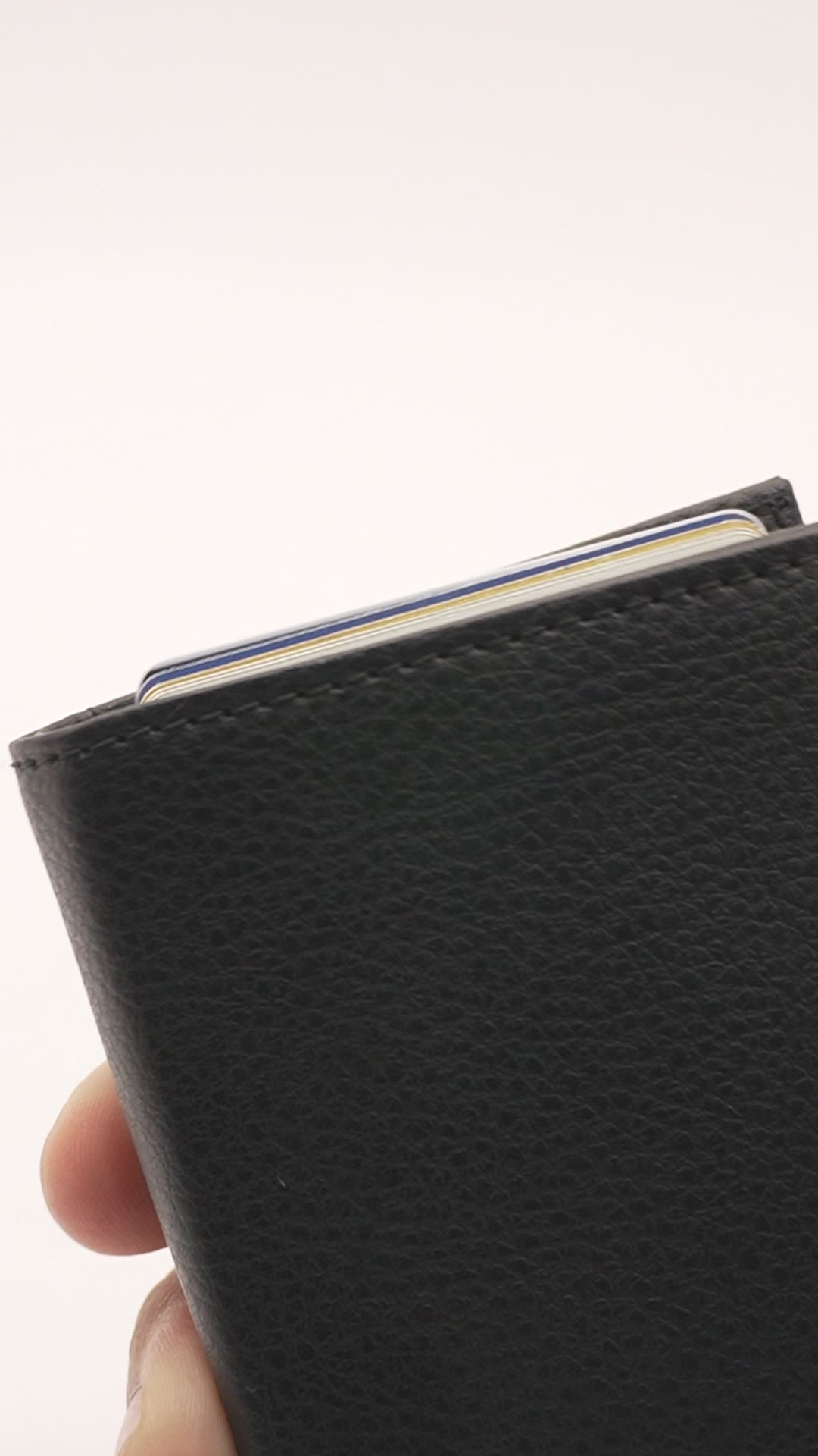 Billetera Anticlonación en Cuero y Aluminio Black US302W | SIN MONEDERO